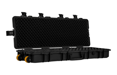 Extra Large Rifle Case 131x34 (Wave Foam) (Black)