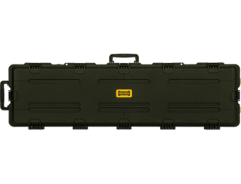 Extra Large Rifle Case 131x34 (Wave Foam) (Green)