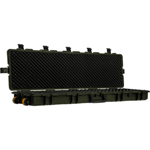 Extra Large Rifle Case 131x34 (Wave Foam) (Green)