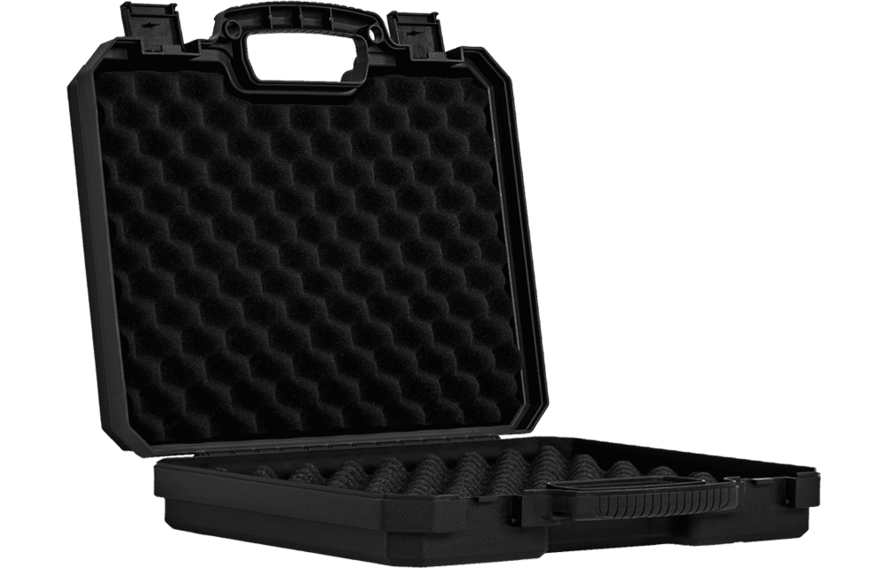Pistol Case 32x22 Wave Foam (Black)