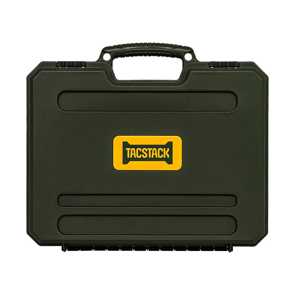 Pistol Case 32x22 Wave Foam (Green)