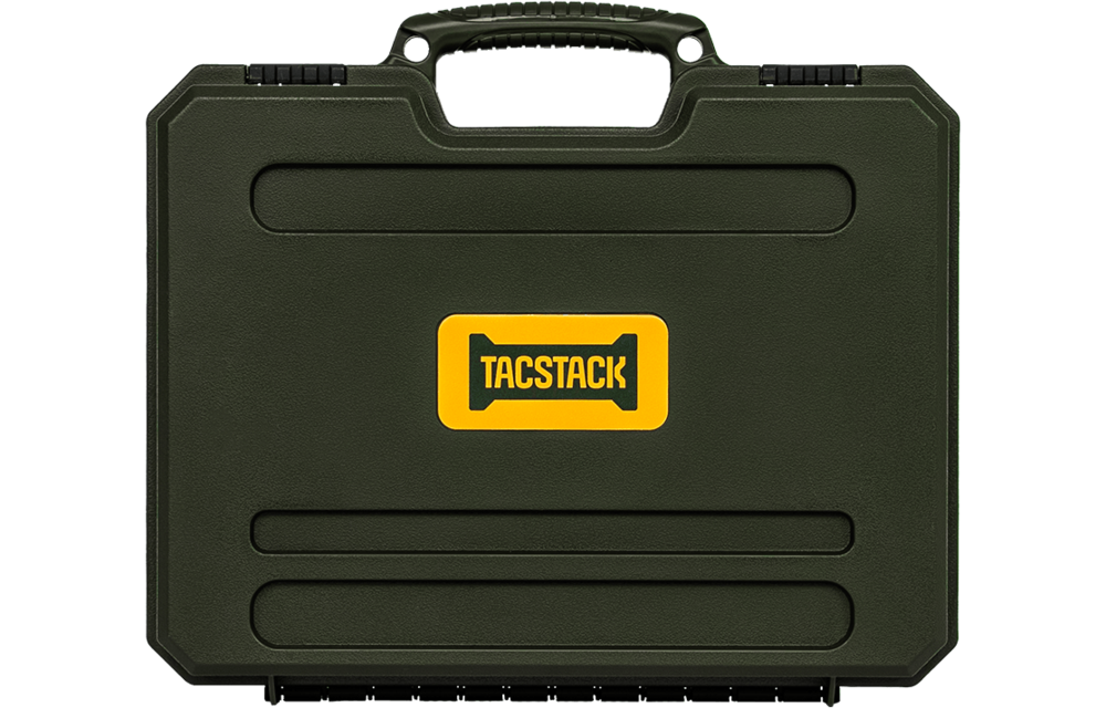 Pistol Case 32x22 Wave Foam (Green)