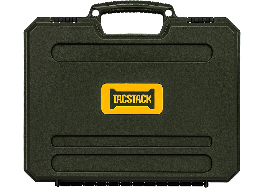 Pistol Case 32x22 Wave Foam (Green)