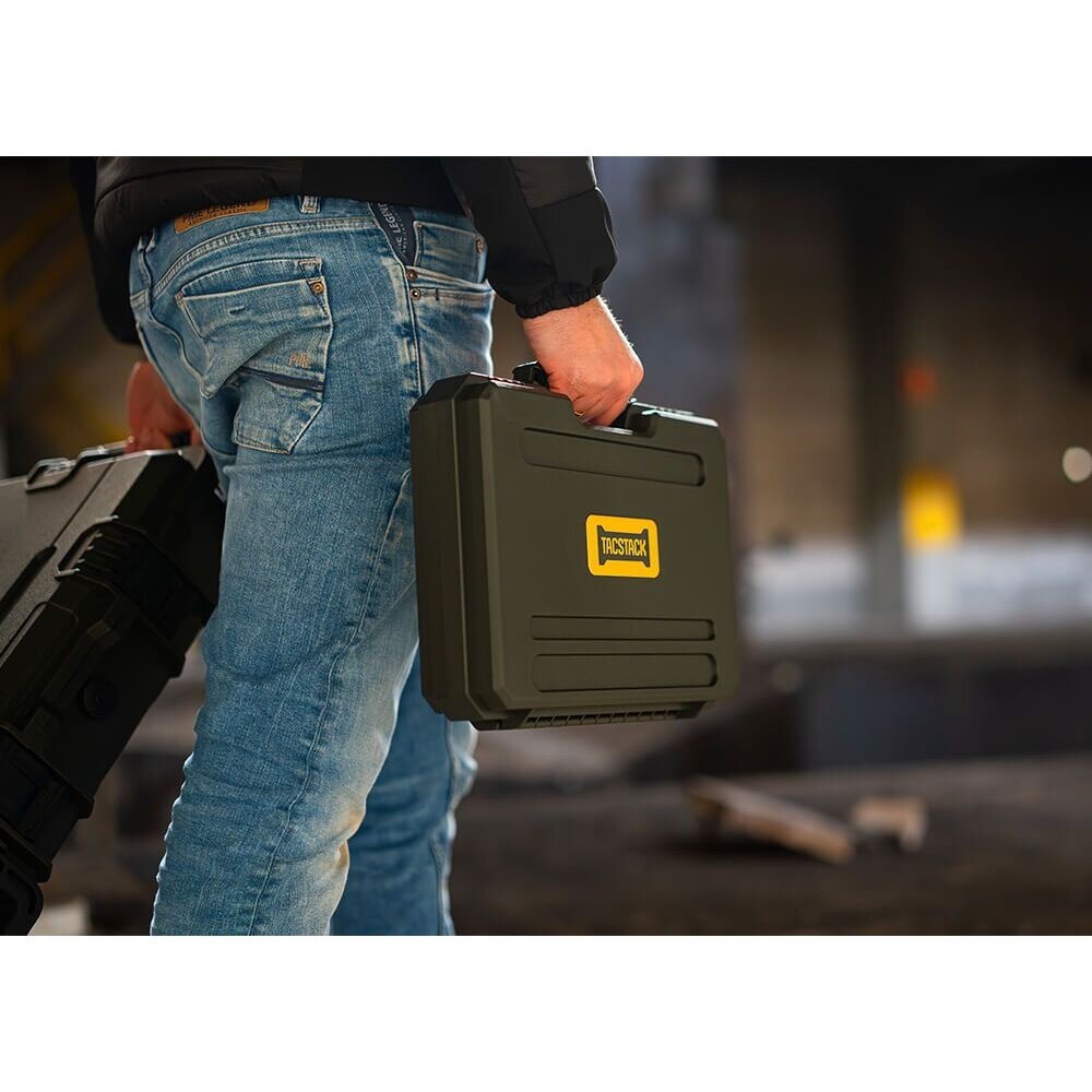 Pistol Case 32x22 Wave Foam (Green)