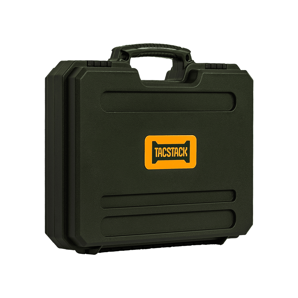 Pistol Case 32x22 Wave Foam (Green)