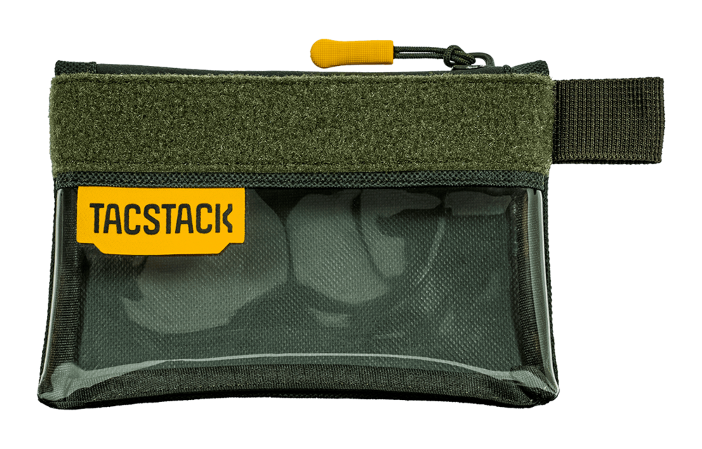 Small Water Resistant Accessory Pouch 14.5x9.5 (Dark Green)
