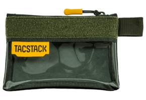 Small Water Resistant Accessory Pouch 14.5x9.5 (Dark Green)