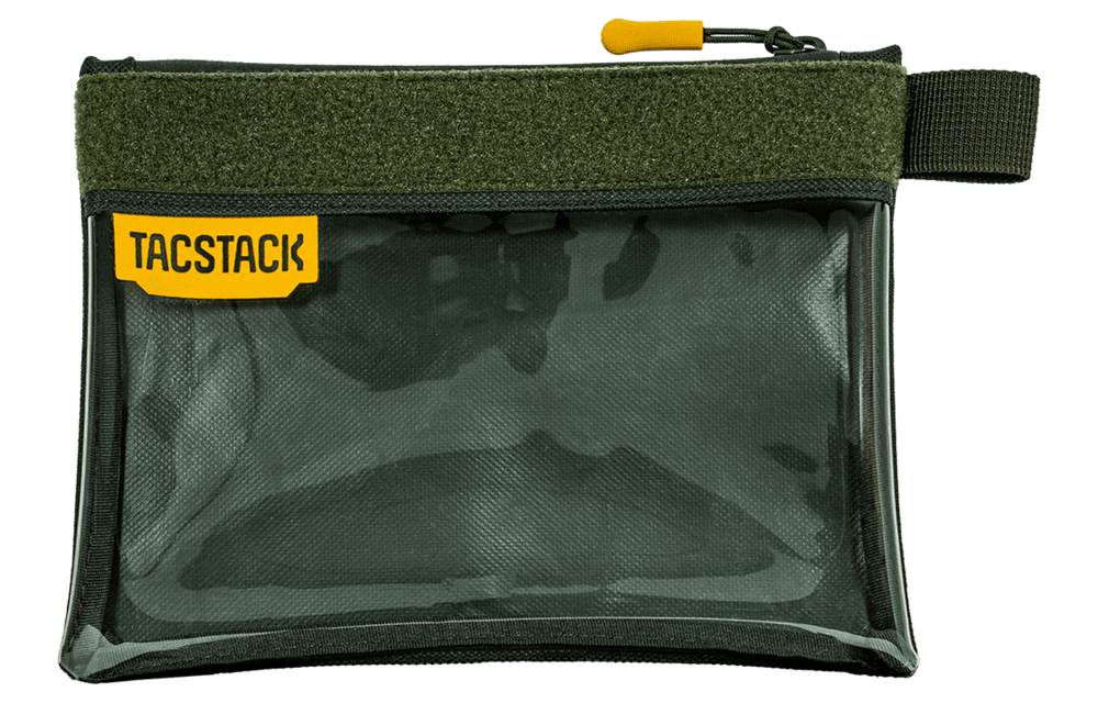 Medium Water Resistant Accessory Pouch 14.5x19.5 (Dark Green)