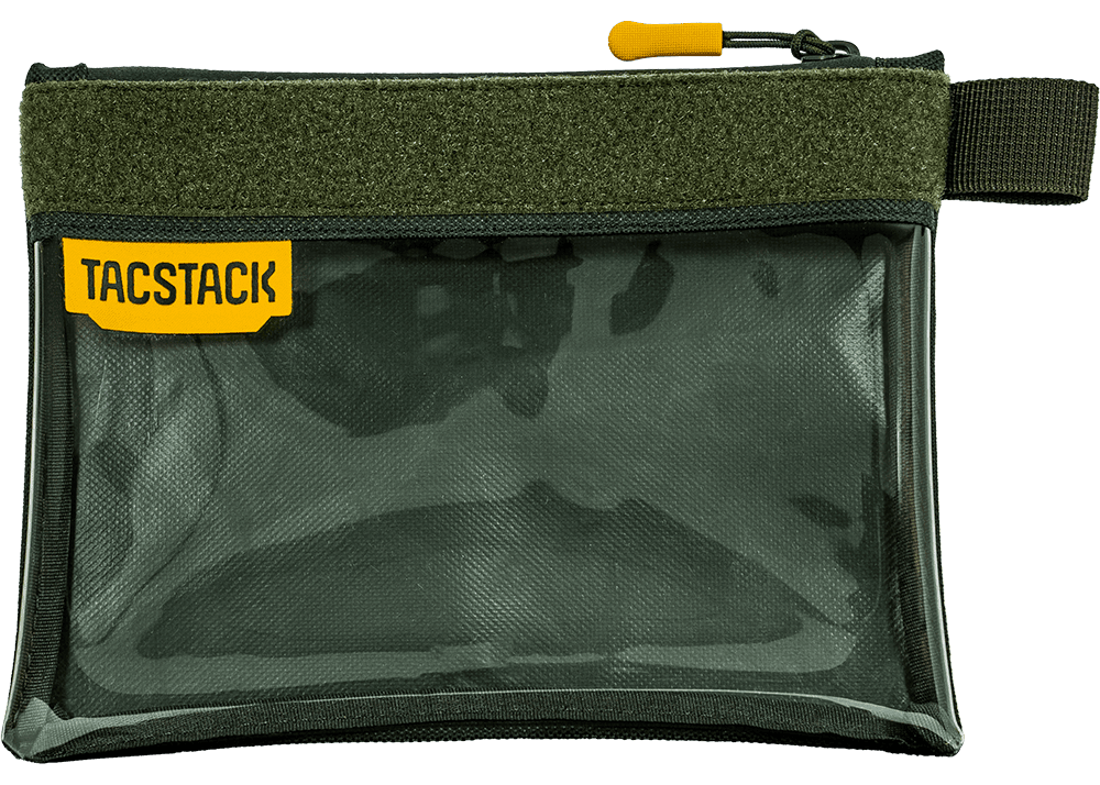 Medium Water Resistant Accessory Pouch 14.5x19.5 (Dark Green)