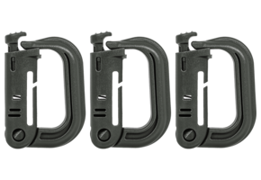 MOLLE D-Ring Grimlock 3-Pack (Dark Green)