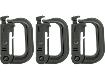 MOLLE D-Ring Grimlock 3-Pack (Dark Green)