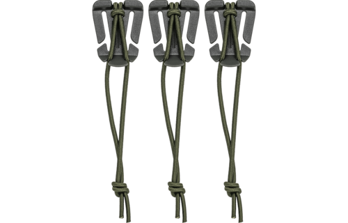 MOLLE Web Dominator Elastic 3-Pack (Dark Green)