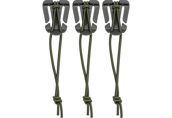 MOLLE Web Dominator Elastic 3-Pack (Dark Green)