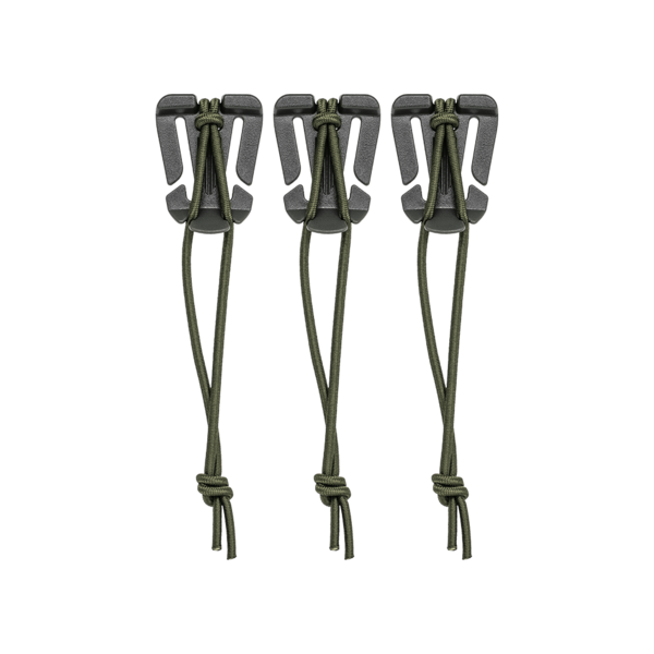 MOLLE Web Dominator Elastic 3-Pack (Dark Green)