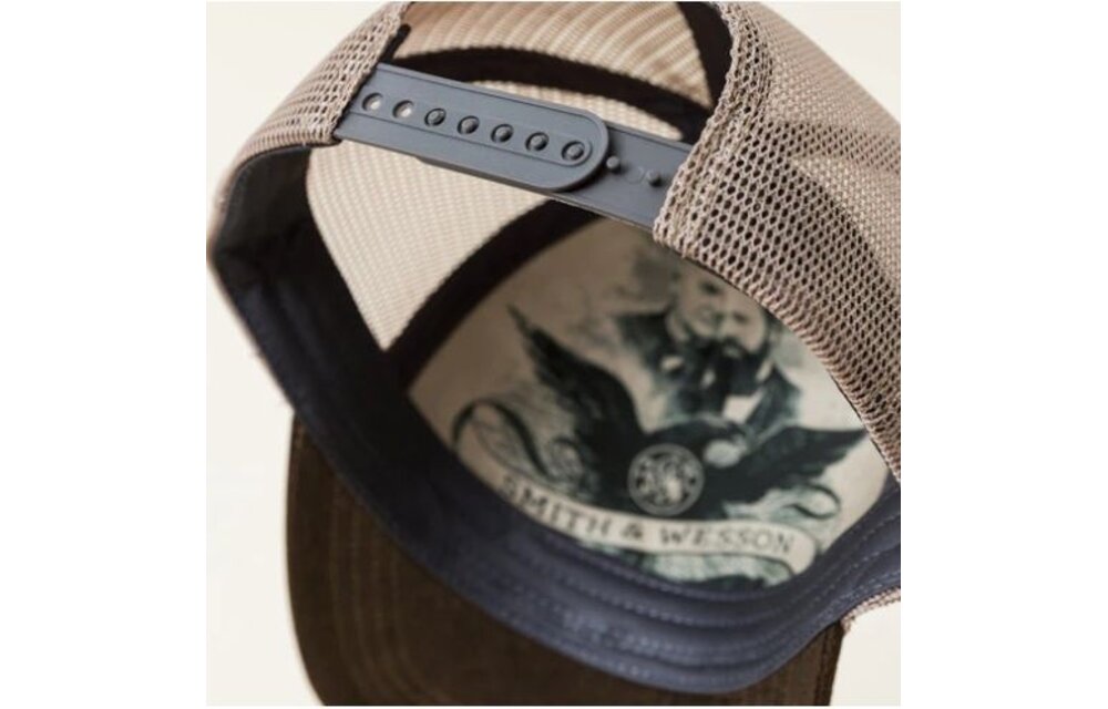 Two-Tone Denim Trucker Cap