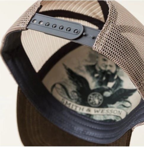 Two-Tone Denim Trucker Cap