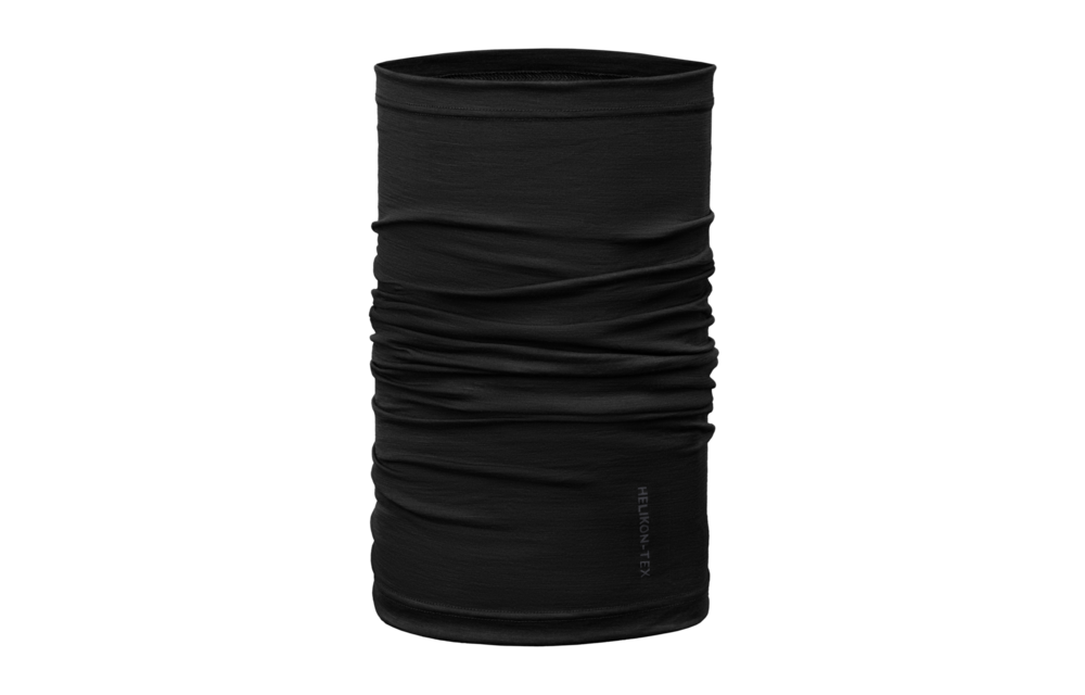 Wrap Merino Neck Gaiter (Black)