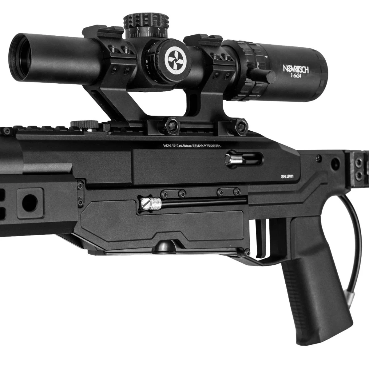 SSX10 HPA Scout Sniper Rifle Short + Folding Stock
