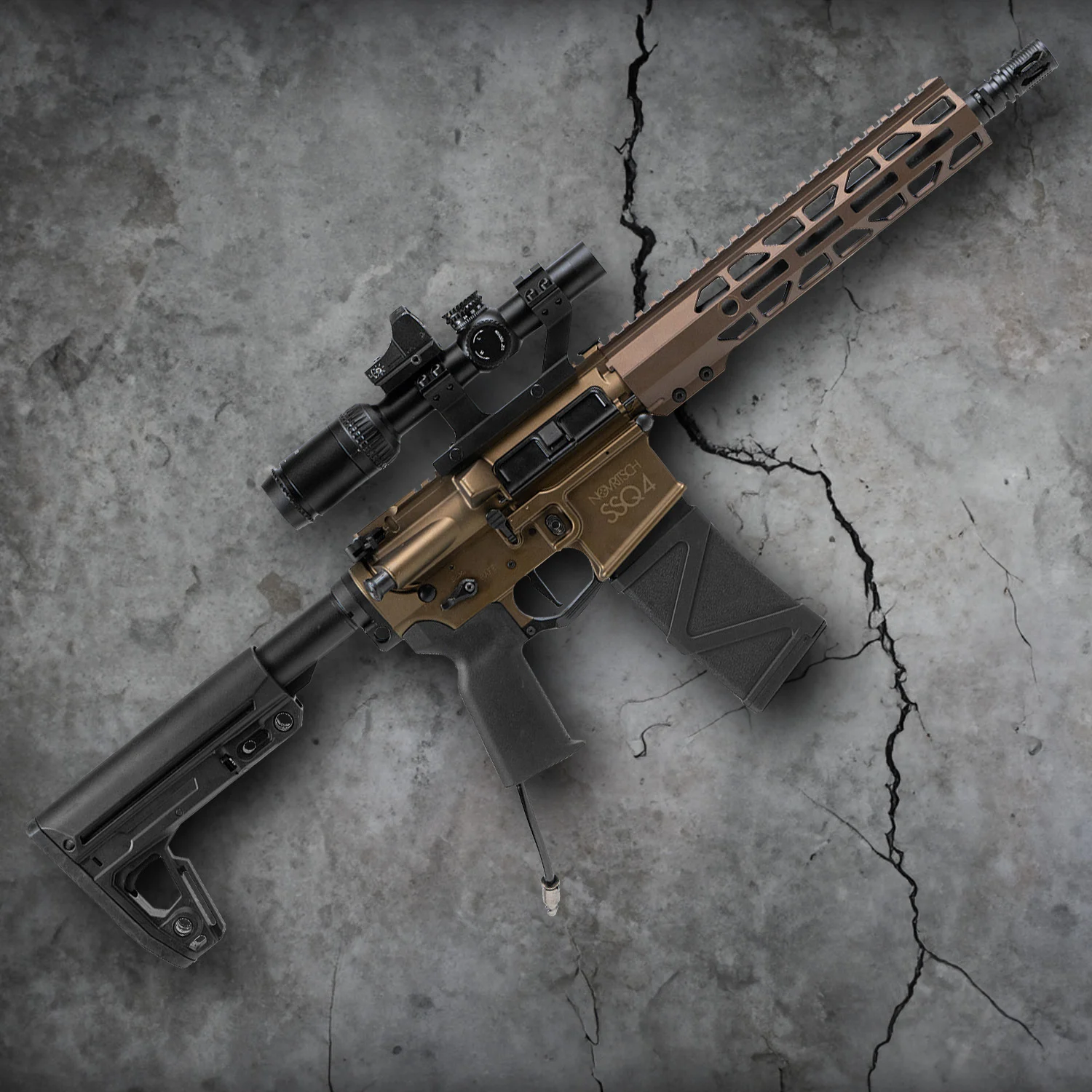 SSQ4 HPA/GAS Blowback Rifle (Gas Version)