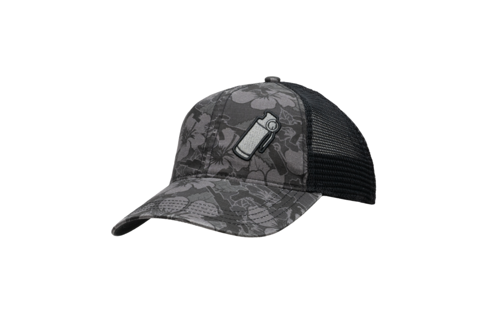 Hawaiian Trucker Cap (Dark Ops)