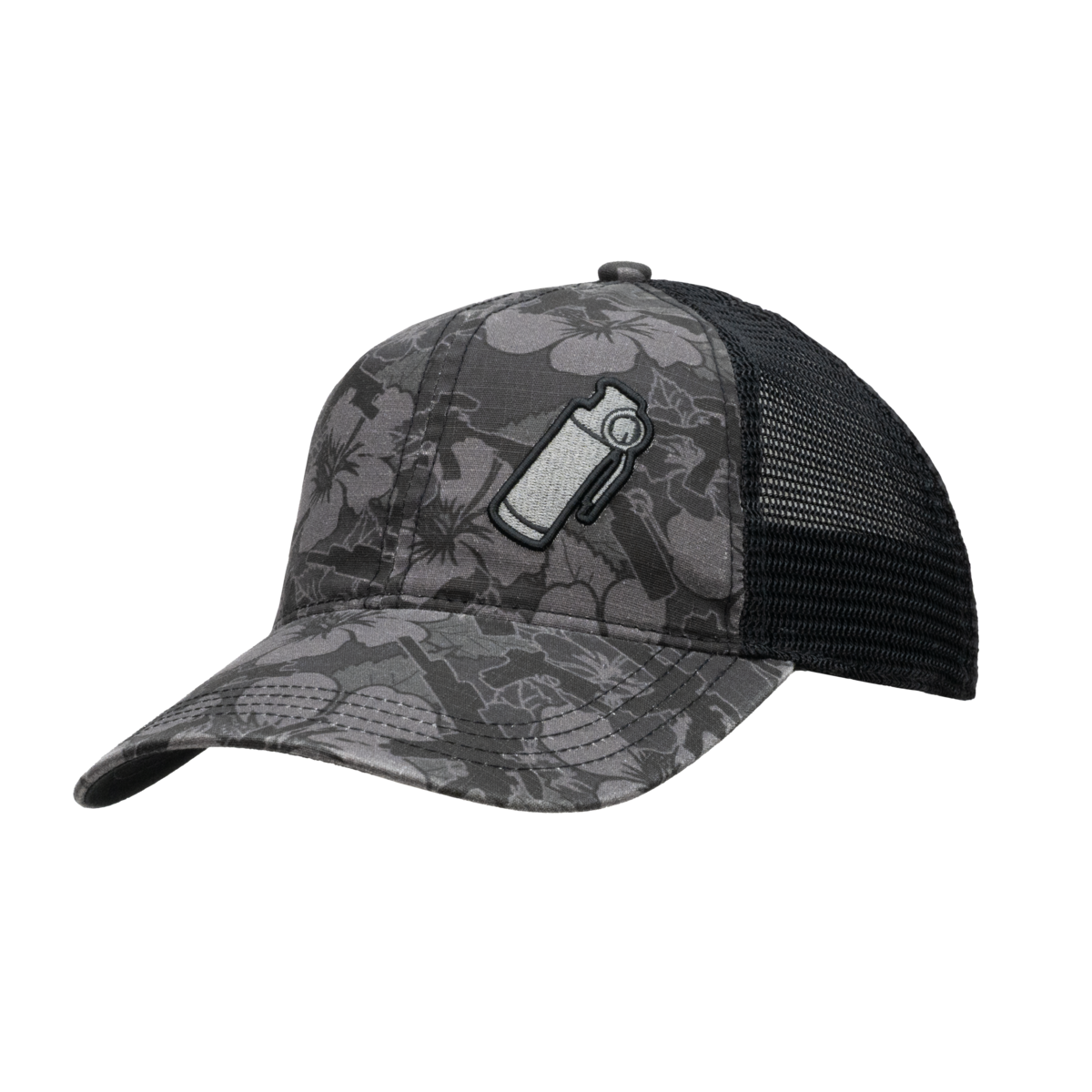 Hawaiian Trucker Cap (Dark Ops)