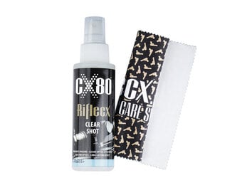 Optics Cleaner Clear Shot with Cloth 100ml