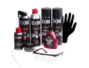 Rifle Set Cleaning Kit 9pcs