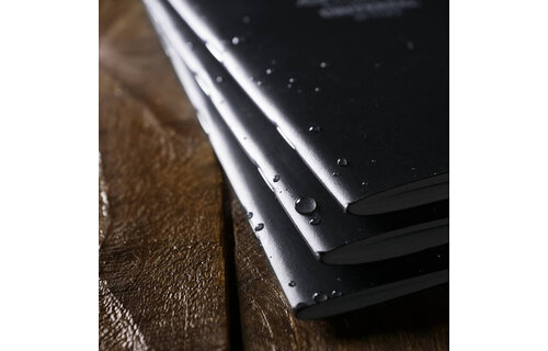 All Weather Notebook 8,25x11,75cm 3-Pack (Black)