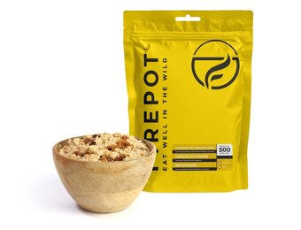 Havermout met gebakken appel (125g)