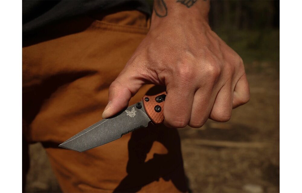 Bailout Aluminium Tanto Burnt Copper