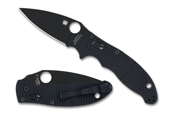 Manix 2 Salt Black  / Black G-10 CPM MagnaCut
