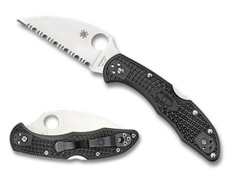 Delica 4 Lightweight Wharncliffe Black VG-10 SE