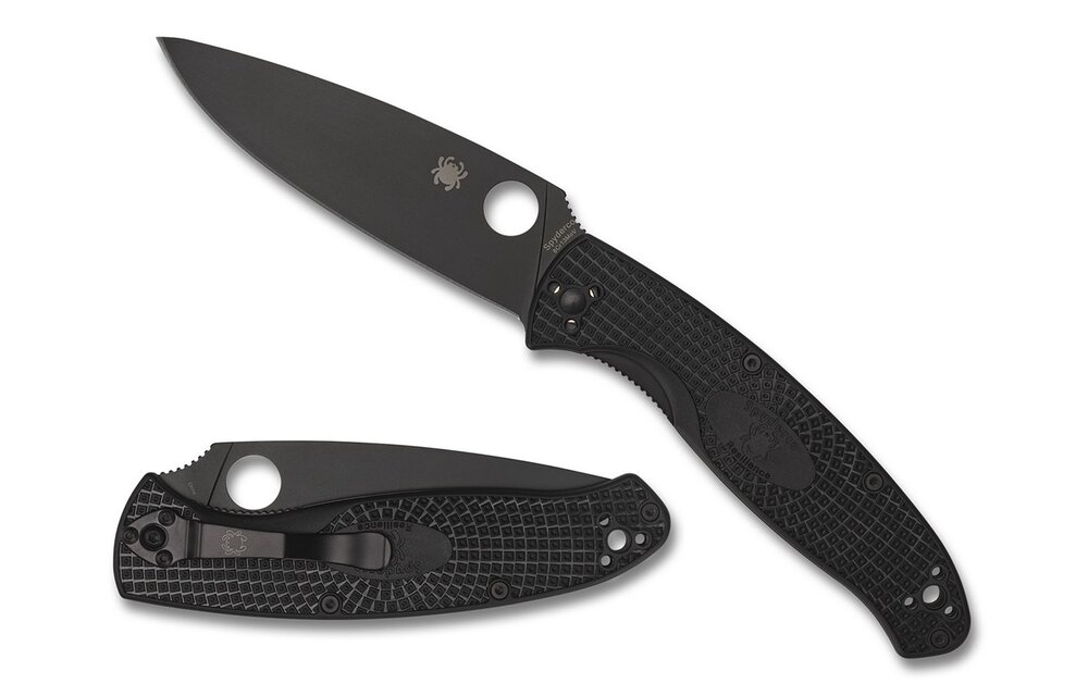 Resilience Lightweight Black / Black 8Cr13MoV PE