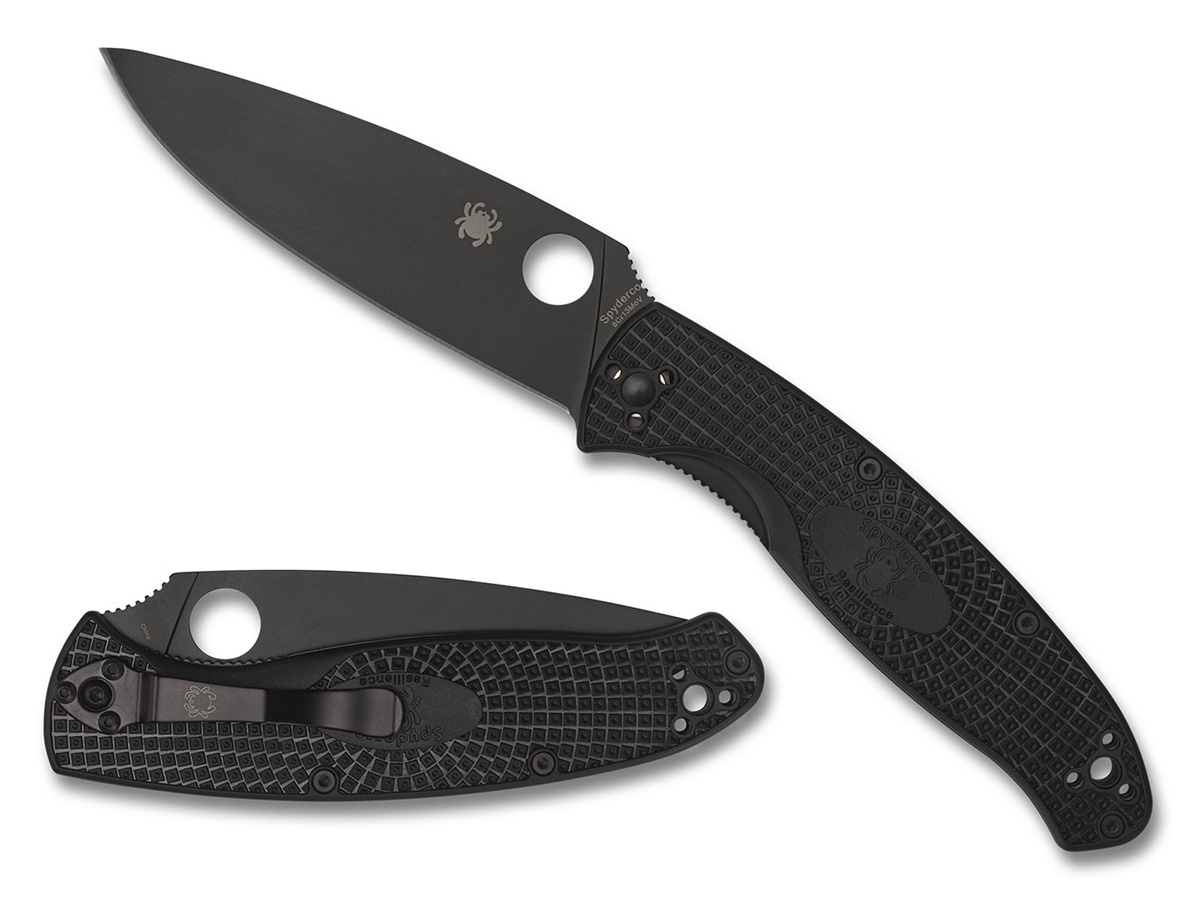 Resilience Lightweight Black / Black 8Cr13MoV PE