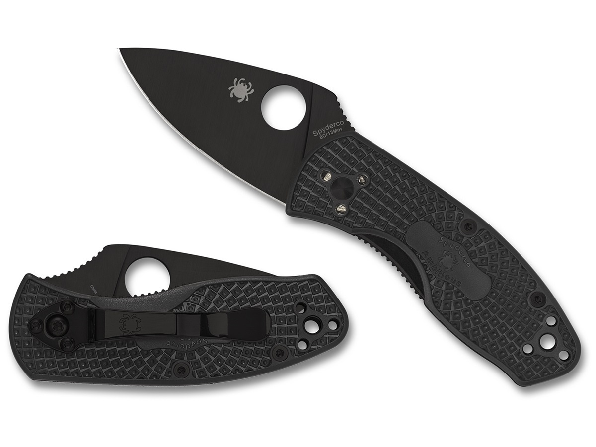 Ambitious Lightweight Black / Black 8Cr13MoV PE