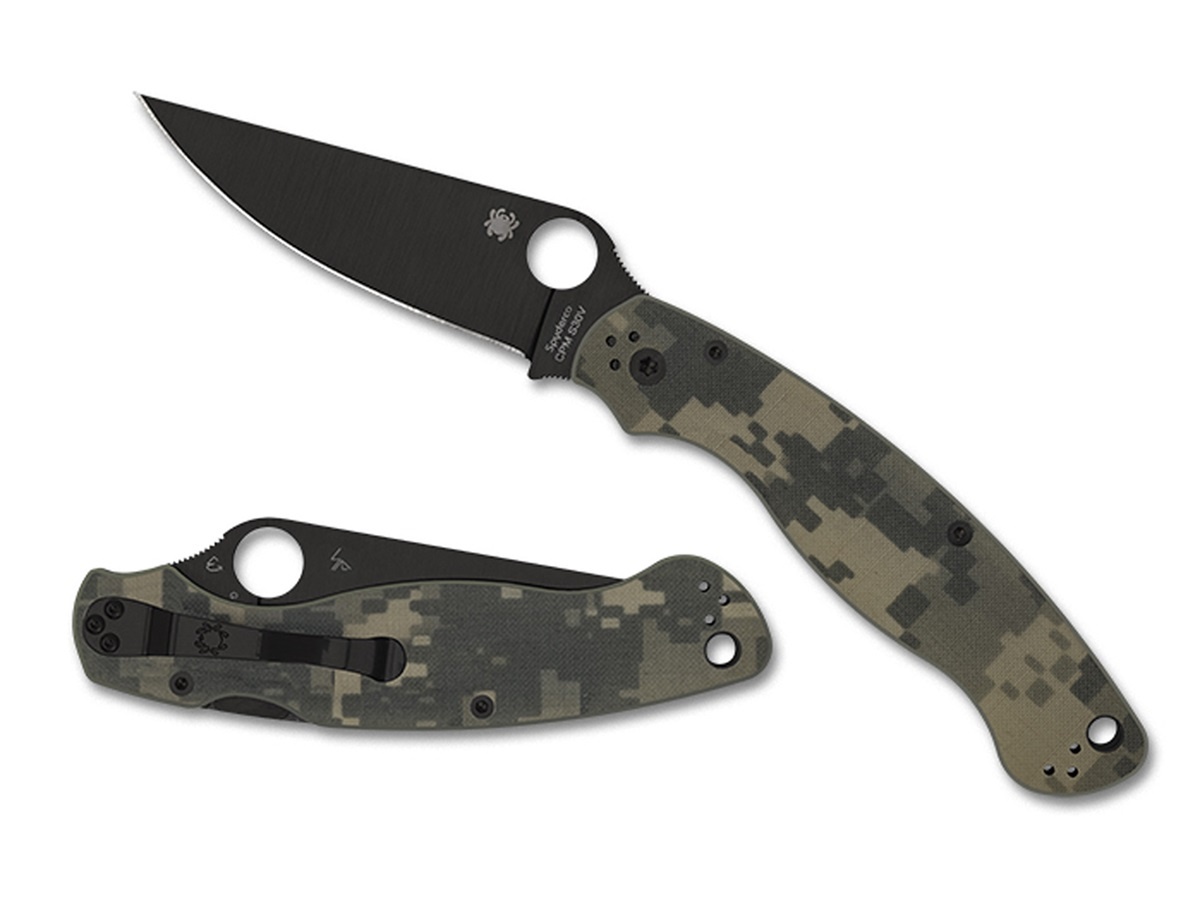 Military 2 Camouflage / Black CPM S30V PE