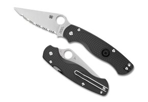 Paramilitary 2 Black Lightweight Serrated SE