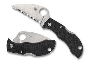 ManBug Lightweight Wharncliffe Black VG-10 Serrated SE