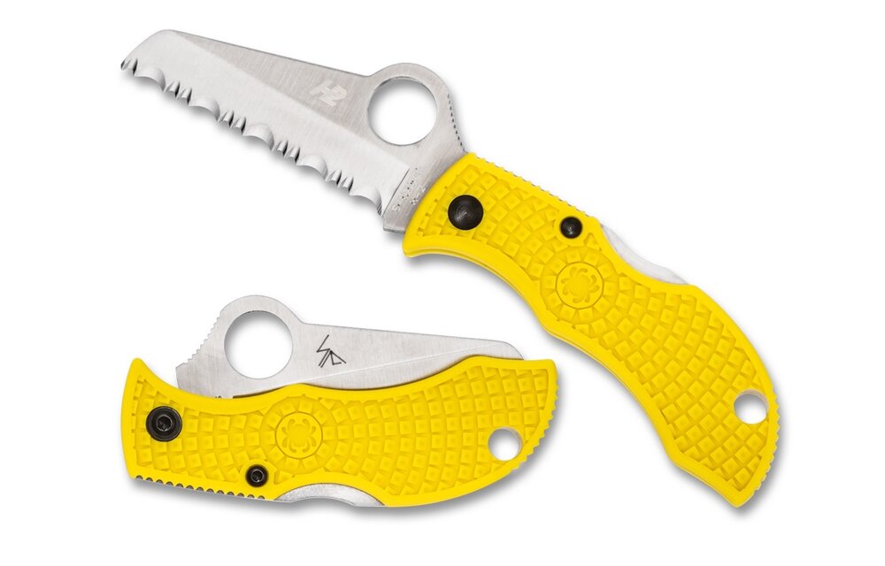 ManBug Lightweight Salt Yellow H-2 Serrated SE