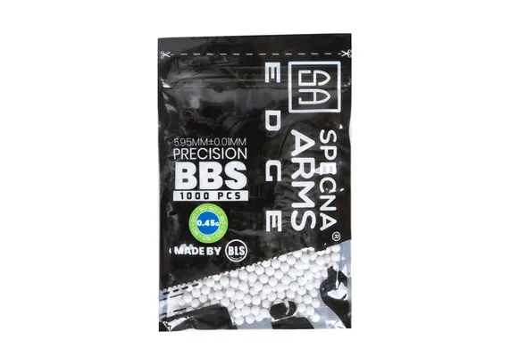 0,45g EDGE Bio BB Precision 1000rds (White)