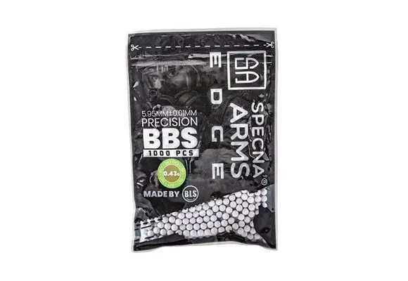 0,43g EDGE Bio BB Precision 1000rds (White)