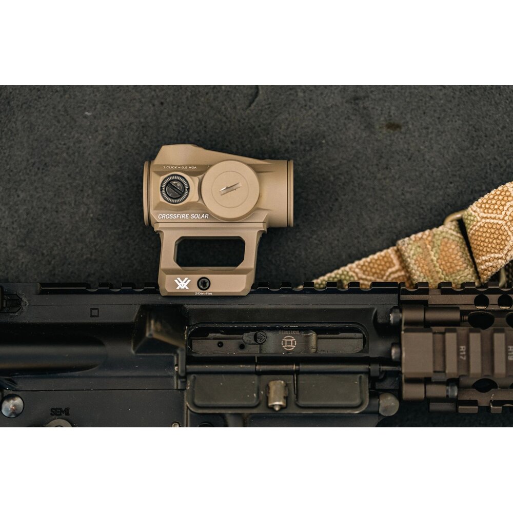 Crossfire II Dot 2 MOA (Solar Red Dot) (Black)