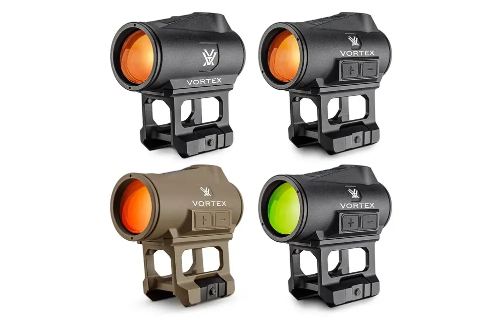 Crossfire II Dot 2 MOA (Solar Green Dot) (Black)