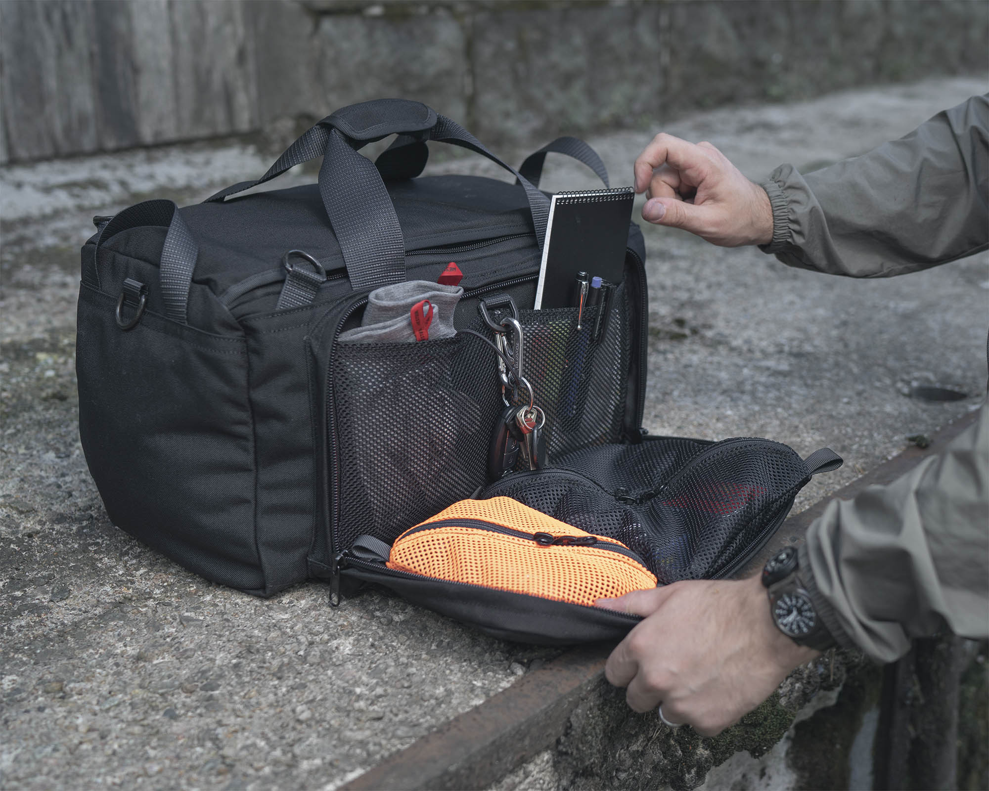 Keikka 30L Duffle Bag (Black)