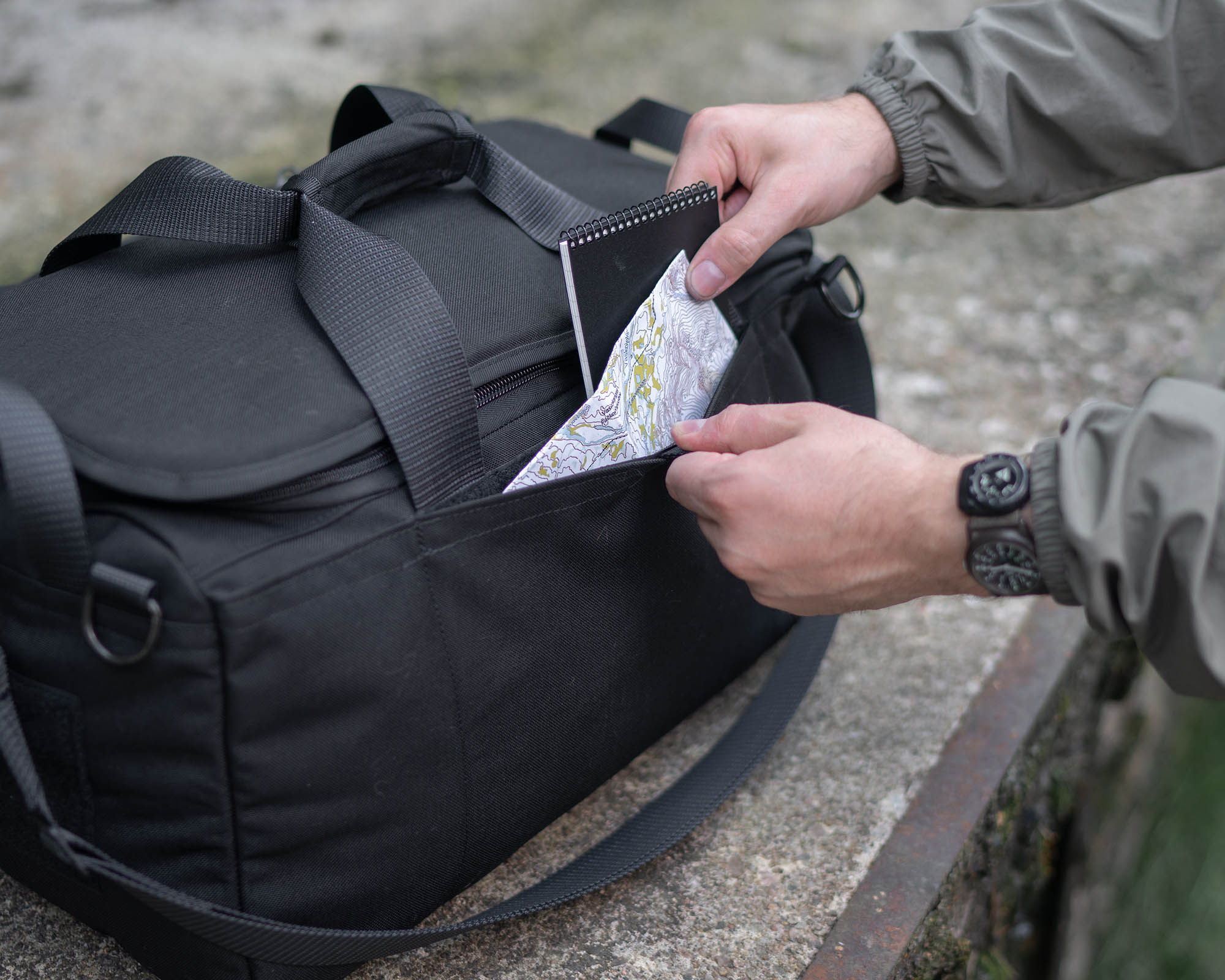 Keikka 30L Duffle Bag (Black)