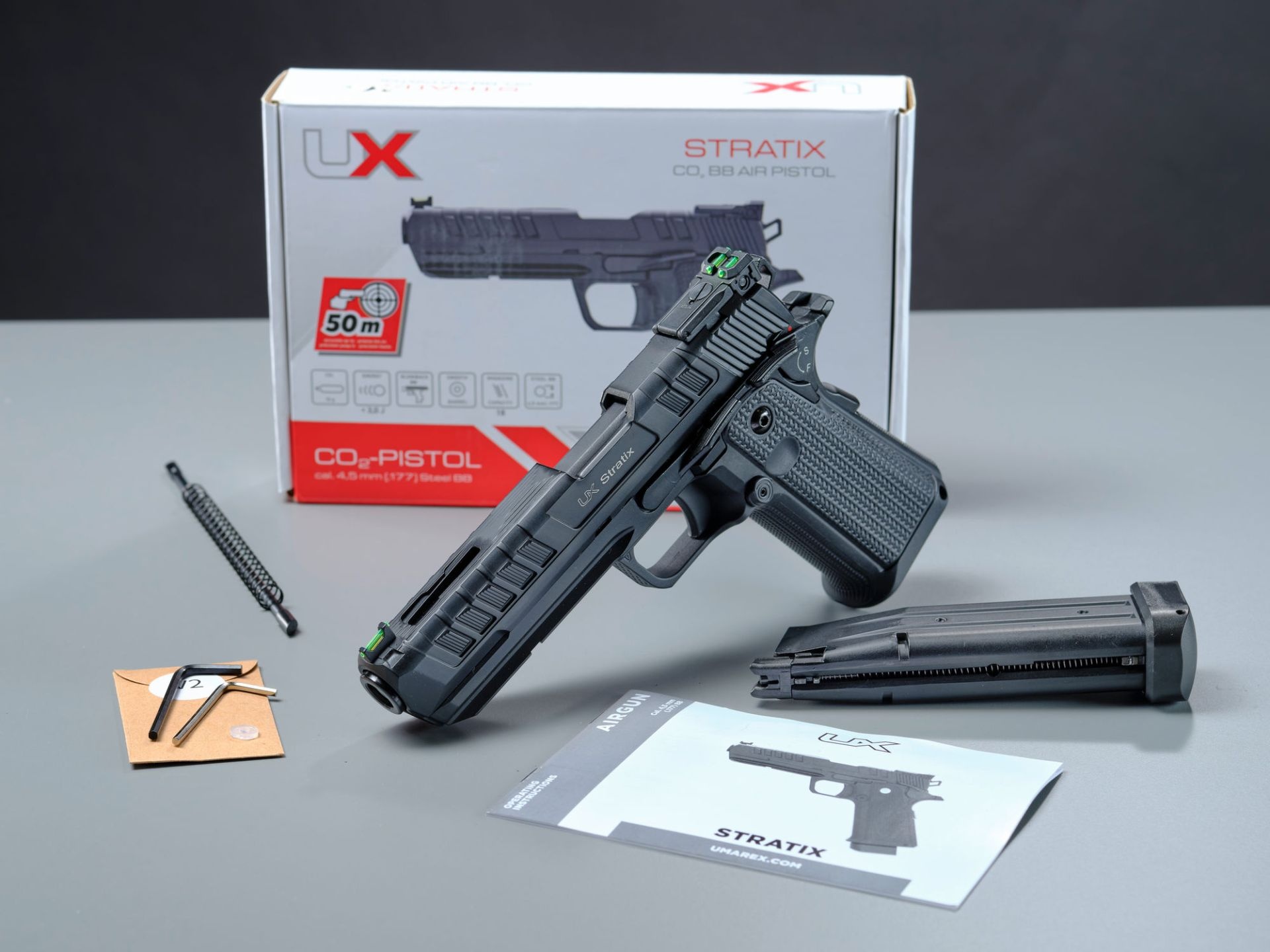 Stratix 4.5mm Steel BB Airgun