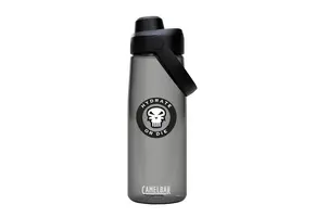 Drinking Bottle Thrive Chug 0.75L Hydrate Or Die (Charcoal)