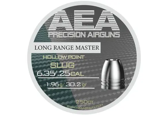 Long Range Master HP Slugs 6.35mm .25 (30.2 grain)