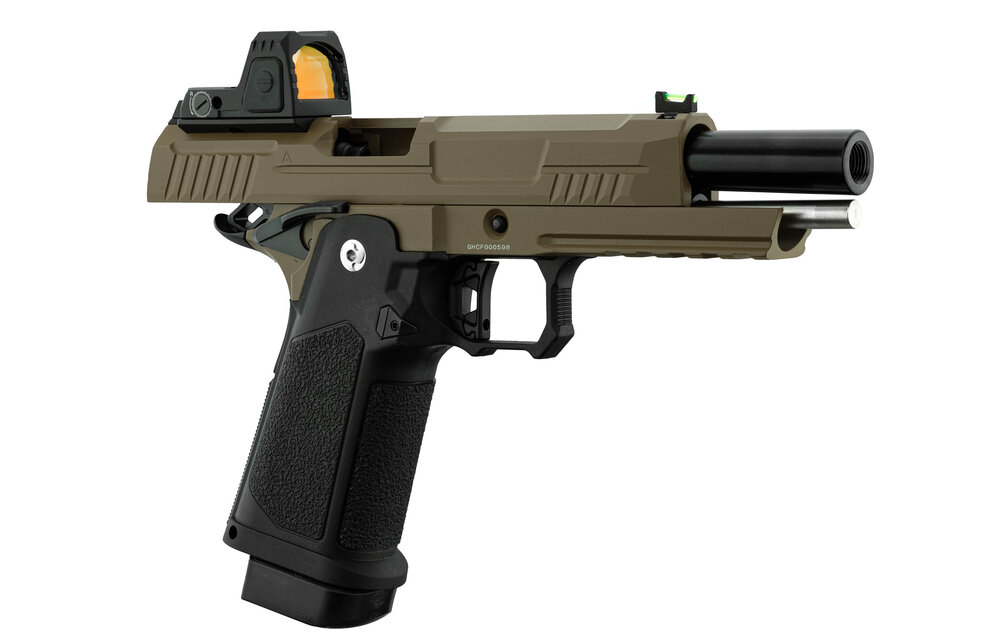 Vanguard 4" Hi-Capa GBB (RDS Black/Tan)