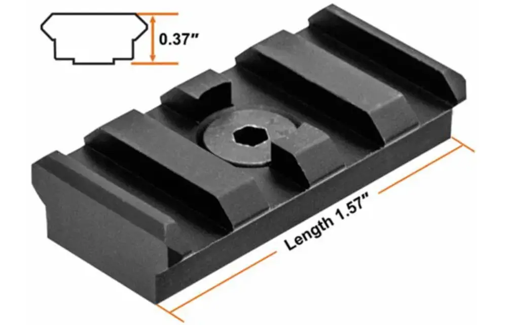 M-LOK 4-Slot Rail